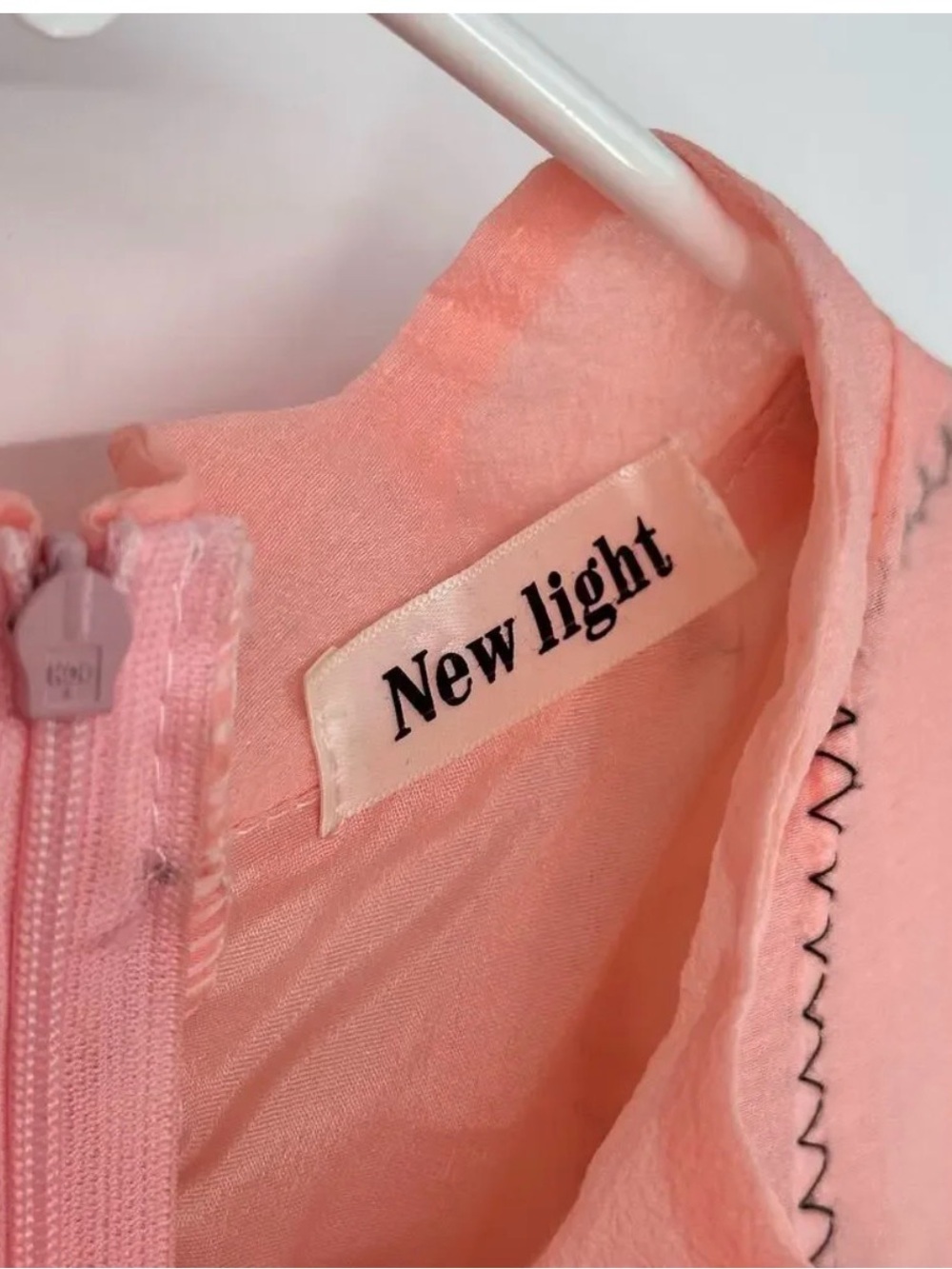 Anthropologie Pink Butterfly-Appliqué Mini Dress - Picture 2 of 4